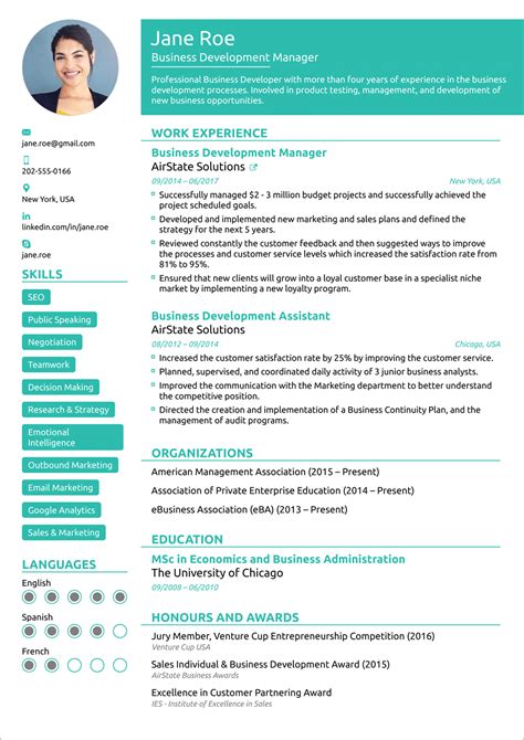 Free Online Resume Builder .